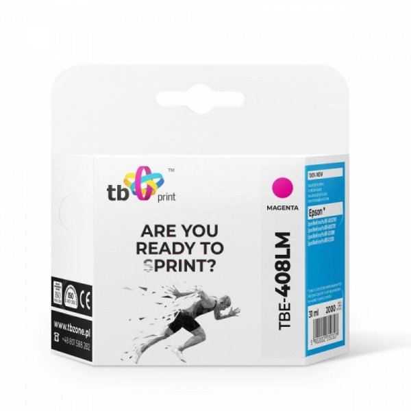 TB Print Tusz do Epson T09K3 TBE-408LM 100% nowy magenta
