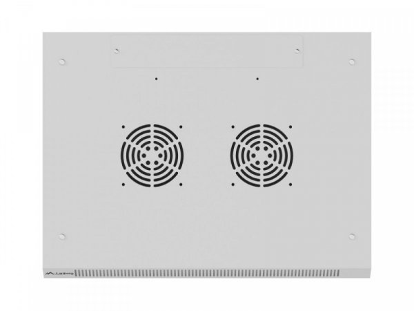 Lanberg Szafa instalacyjna rack wisząca 19 cali 4U 600x450 szara drzwi metalowe (flat pack)