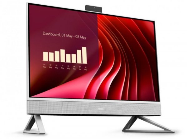 Dell Komputer Dell 24 All-in-One EC24250 Win11Pro CORE 7-150U/  16GB/1TB/23.8 FHD Touch/Intel Graphics/Cam/WLAN + BT/3Y ProSuppo