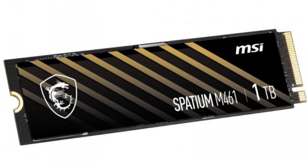 MSI Dysk SSD SPATIUM M461 1TB M.2 PCIe 4.0 4700/1700MB/s