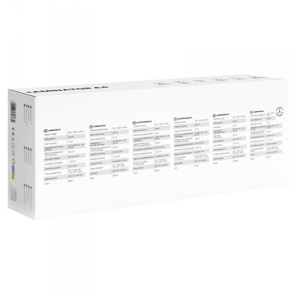 Savio Laminator A4 LR-01/B czarny