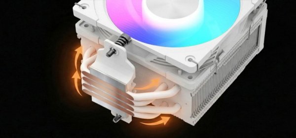 MODECOM Chłodzenie powietrzne Volcano 0C T201 ARGB 120 białe