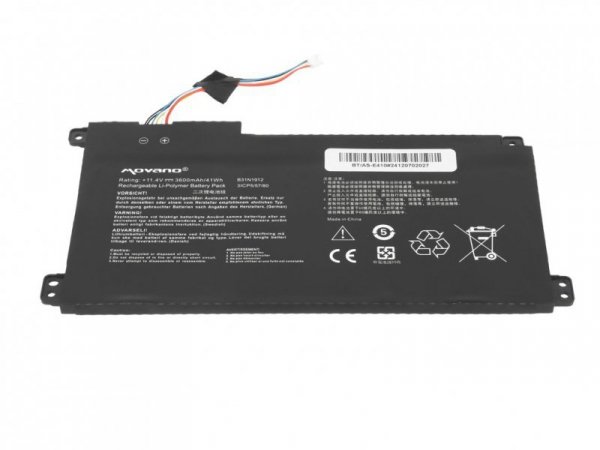 Movano Bateria B31N1912 C31N1912 do Asus E410MA L410MA - 3600 mAh (41 Wh)