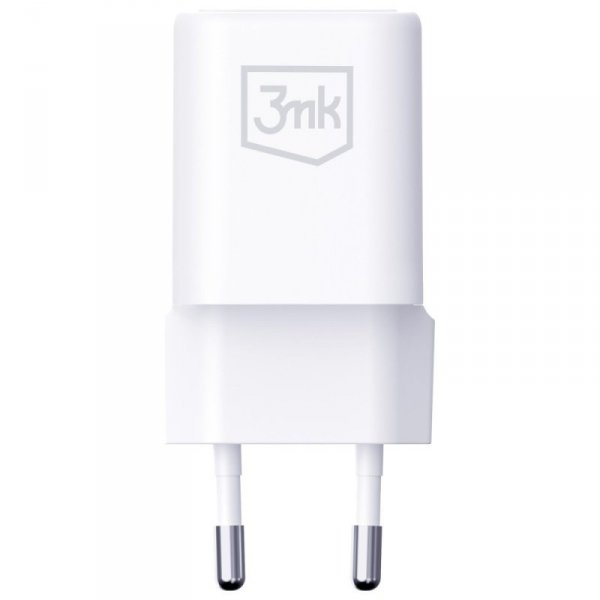 3MK Ładowarka sieciowa Hyper Charger PD 33W GaN QC4+ PPS AFC FCP SCP USB-A USB-C biała