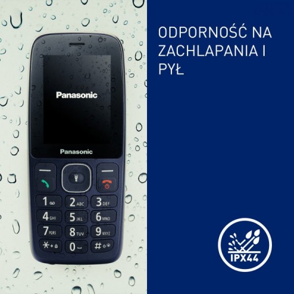 Panasonic Telefon komórkowy KX-TF400EXC niebieski
