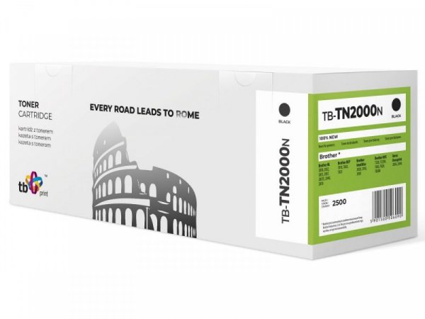 TB Print Toner do Brother TN2000 TB-TN2000N BK 100% nowy