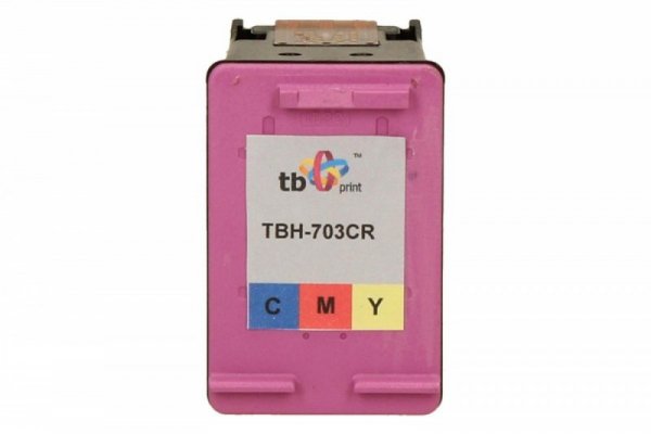 TB Print Tusz do HP DJ D730/F735 (HP nr 703 CD888AE) TBH-703CR Kolor ref.
