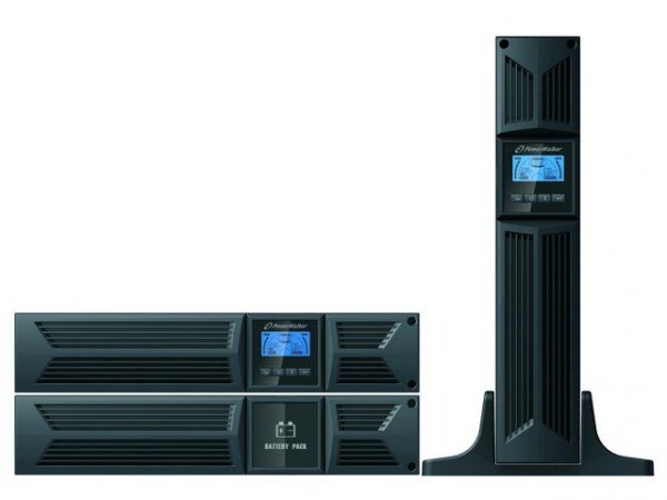 PowerWalker UPS ON-LINE 3000VA 8X IEC + 1x IEC/C19OUT, USB/     232,LCD,RACK 19&#039;&#039;/TOWER
