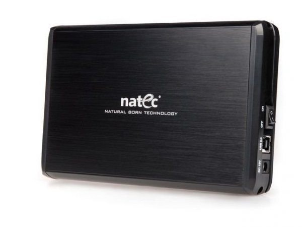 Natec Obudowa HDD 3.5&#039;&#039; RHINO USB 3.0 (Sata) Aluminium