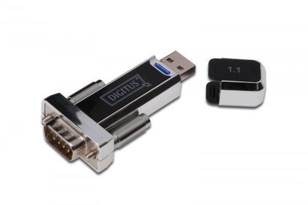 Digitus Konwerter/Adapter USB 1.1 do RS232 (DB9) z kablem Typ USB A M/Ż 80cm