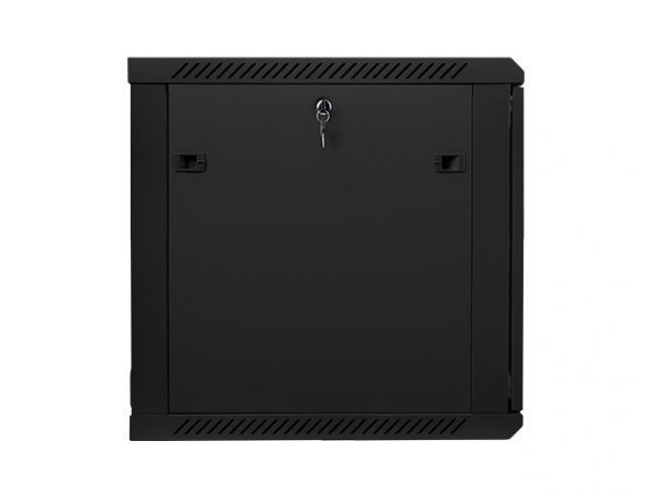 Lanberg Szafa instalacyjna wisząca 19 cali 12U 600X600mm czarna (drzwi szklane)