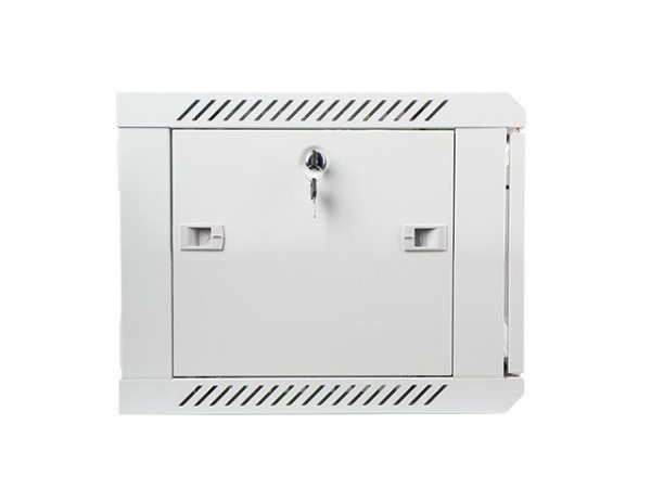 Lanberg Szafa instalacyjna wisząca 19 cali 6U 600X450mm szara (drzwi szklane)