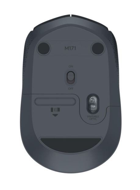 Logitech Mysz bezprzewodowa M171 Czarna  910-004424