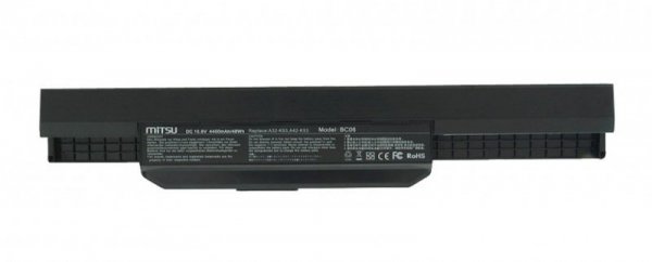 Mitsu Bateria do Asus A53, K53 4400 mAh (48 Wh) 10.8 - 11.1 Volt