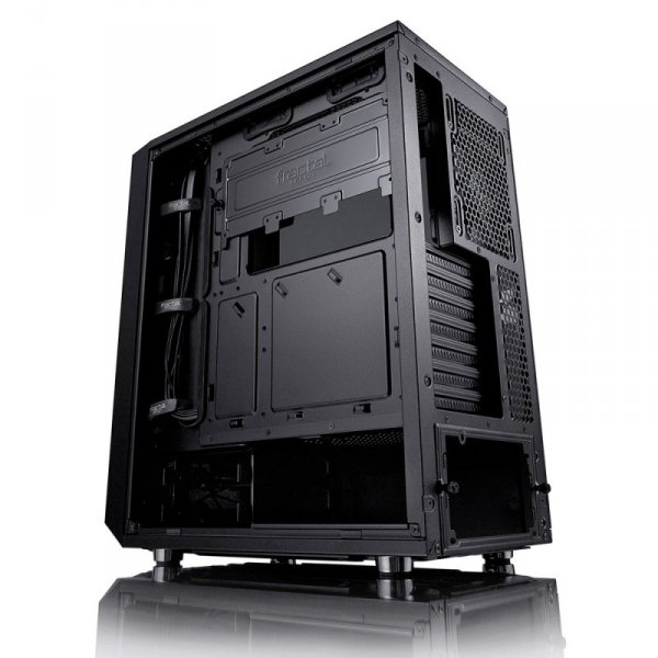Fractal Design Meshify C Blackout Tempered Glass 2.5&#039;/3.5&#039; drive capacity  uATX/ATX/ITX