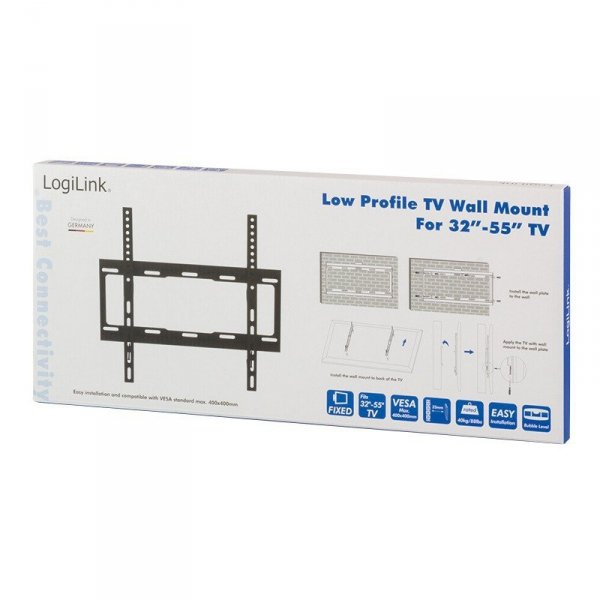 LogiLink Uchwyt ścienny LCD/LED VESA, 32-55&#039;, max.40kg