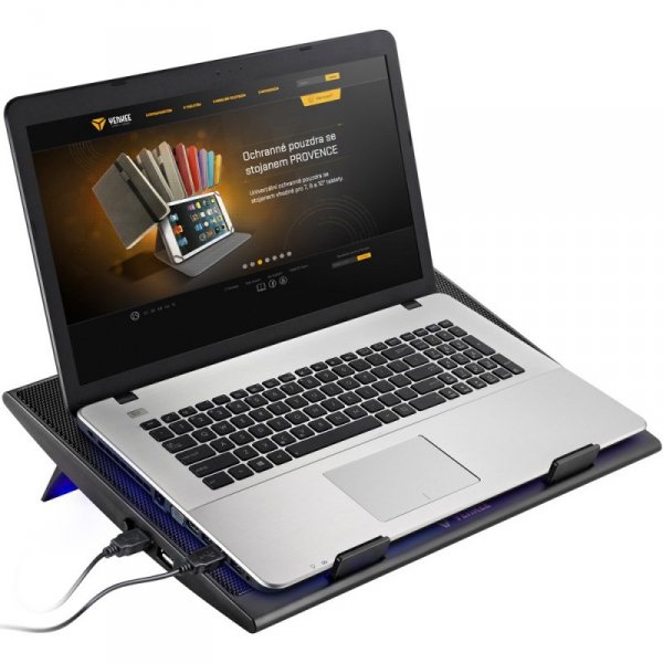 YENKEE Podświetlana podkladka chlodząca pod notebook  YSN 120