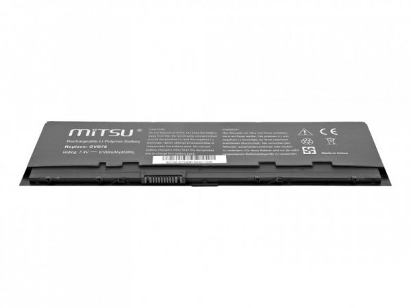 Mitsu Bateria do Dell Latitude E7240, E7250 5200 mAh (38 Wh)  7.4 - 7.8 Volt