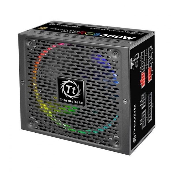Thermaltake Zasilacz Toughpower Grand RGB Sync 650W Mod.(80+ Gold, 4xPEG, 140mm)