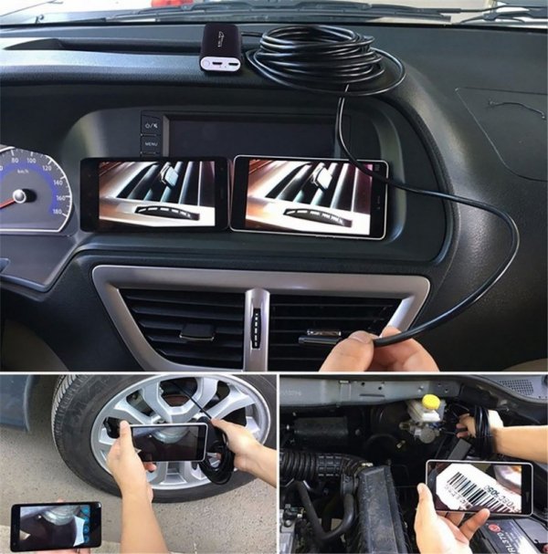 Media-Tech Kamera inspekcyjna/endoskop WIFI ENDOSCOPE MT4099