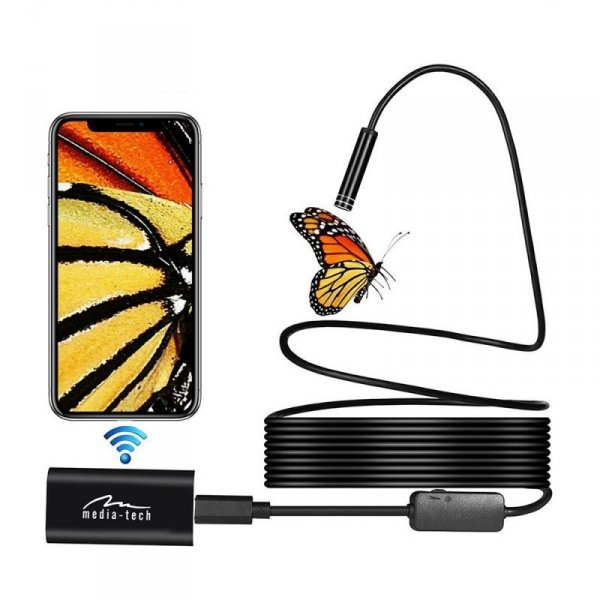 Media-Tech Kamera inspekcyjna/endoskop WIFI ENDOSCOPE MT4099