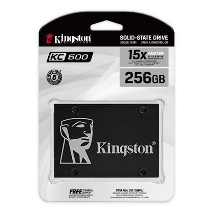 Kingston Dysk SSD KC600 SERIES 256GB SATA3 2.5&#039; 550/500 MB/s