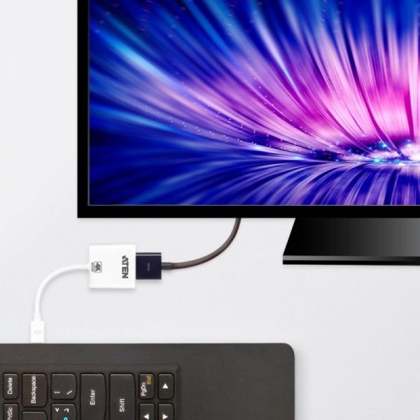 ATEN Adapter Mini DisplayPort do HDMI 4K