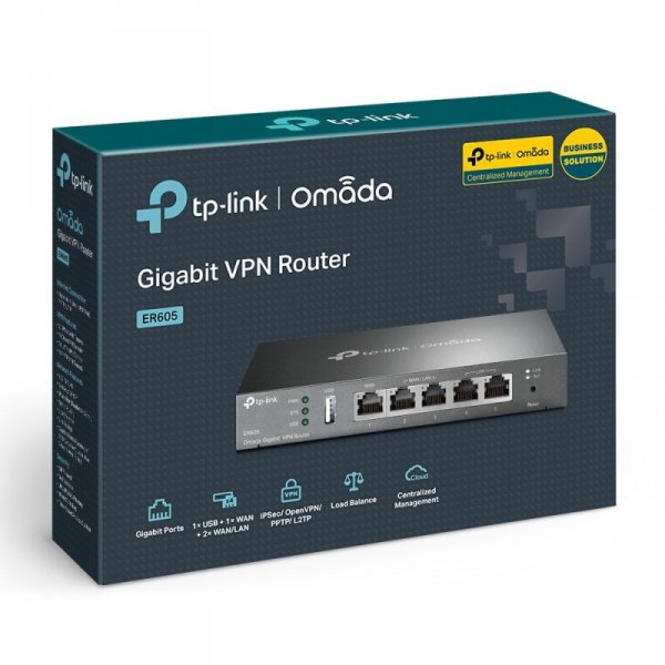 TP-LINK Router Multi-WAN VPN  ER605 Gigabit