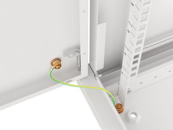Lanberg Szafa wisząca 19 cali 6U 600x600 szara WF01-6606-00S
