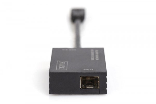 Digitus Karta sieciowa przewodowa USB 3.0 A do RJ45 Gigabit SFP Ethernet 1 Gbps Fiber Chipset RTL8153