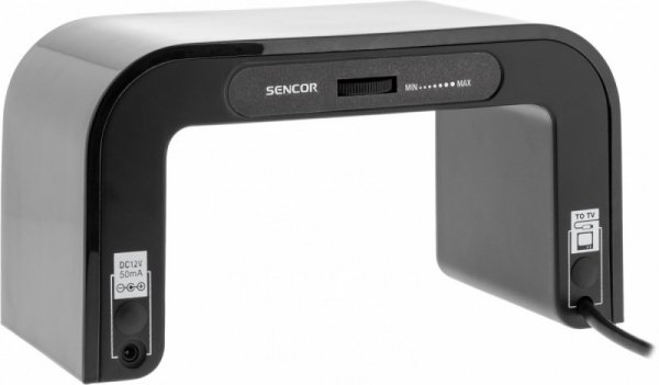 Sencor Antena pokojowa SDA 312 DVB-T2/T wbudowany wzmacniacz, HDTV