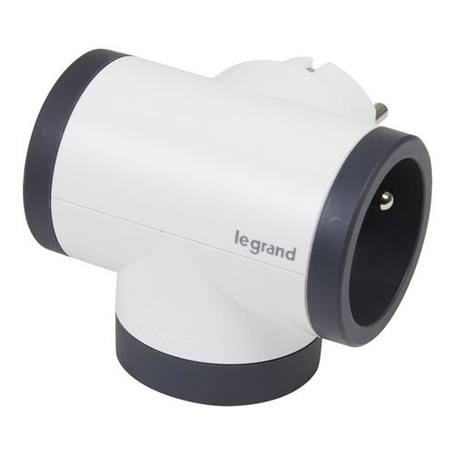 Legrand Rozgałęziacz  obrotowy 2xP+Z +USB AC-B/C