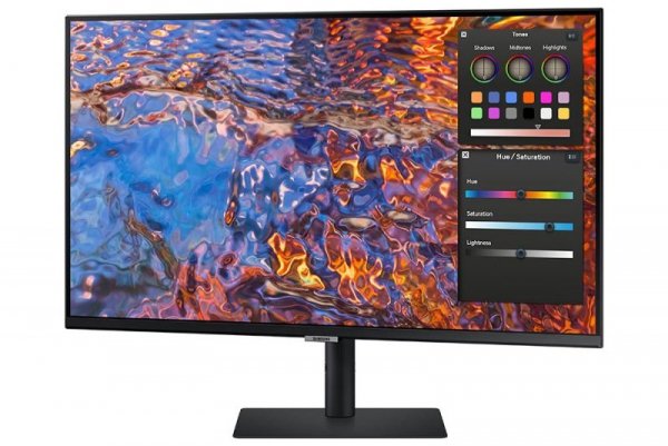 Samsung Monitor 32 cale ViewFinity S80PX IPS 3840x2160 UHD 16:9 1xHDMI 1xDP 1xUSB-C (90W) 3xUSB 3.0 LAN 5ms PinP/PbyP 60Hz HAS+P