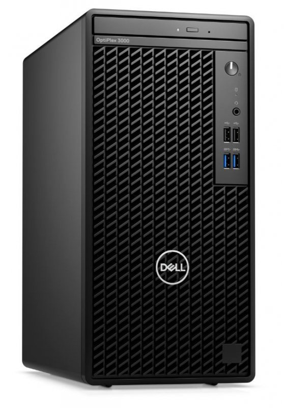 Dell Komputer Optiplex 3000 MT/Core i3-12100/8GB/256GB SSD/Integrated/DVD RW/No Wifi/Kb/Mouse/W11Pro/3Y