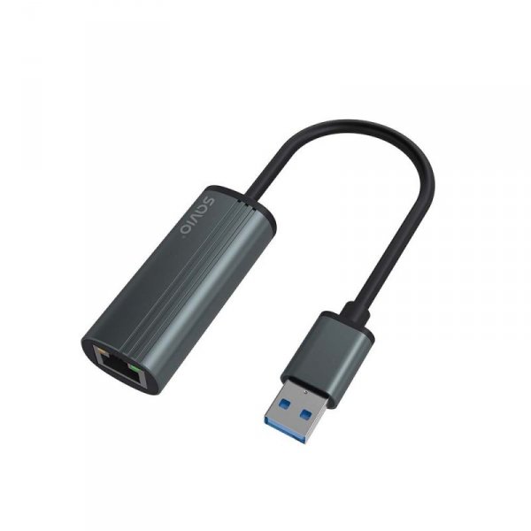 Savio Adapter USB-A 3.1 Gen 1 do RJ-45 gigabit Ethernet, AK-55