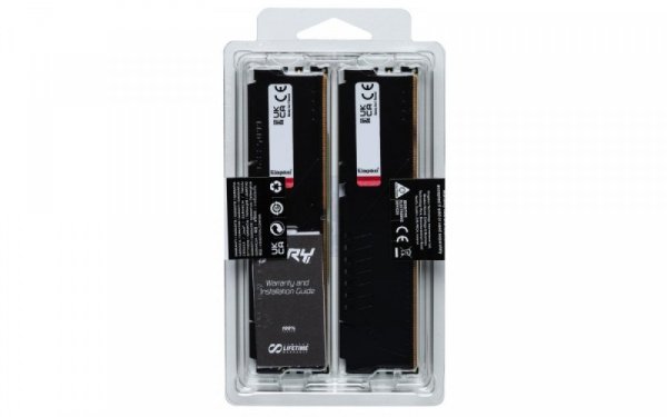 Kingston Pamięć DDR5 Fury Beast 32GB(2*16GB)/5600 CL36 czarna EXPO