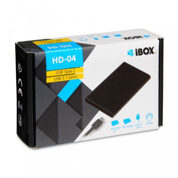 iBOX Obudowa SSD HD-07 Zew   M2.NVME 10GB/S