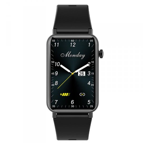 Kumi Smartwatch U3 1.57 cala 180 mAh czarny