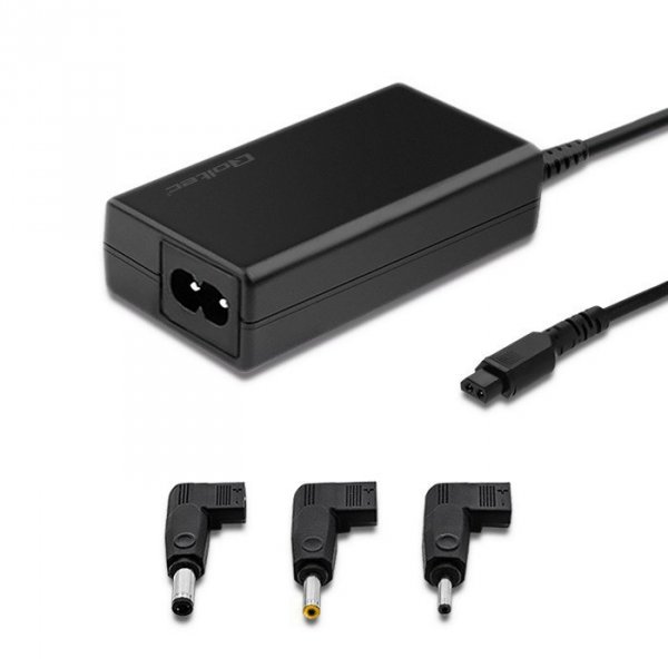 Qoltec Zasilacz specjalizowany do Samsung | Sony 65W | 3 wtyczki |  + kabel zasilający