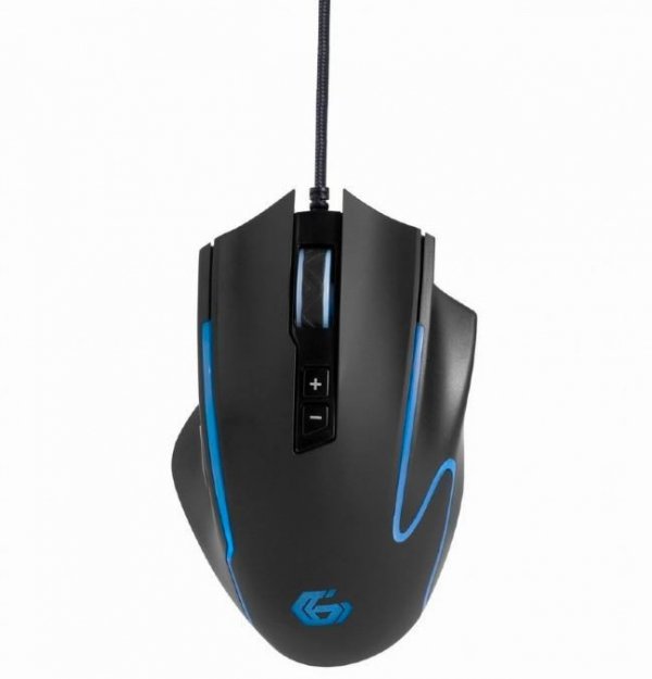 Gembird Mysz przewodowa RAGNAR RX300 laserowa RGB 12000 DPI