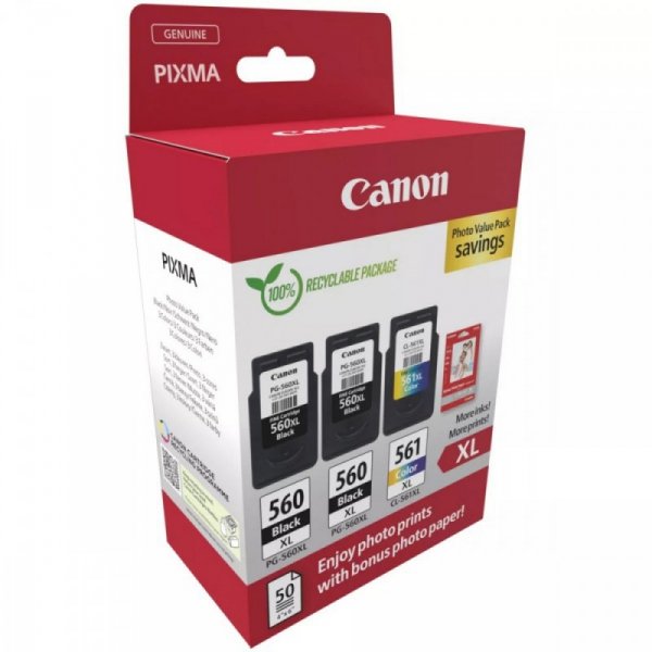 Canon Tusz PG-560XLx2/CL-561XL Photo Value 3712C012