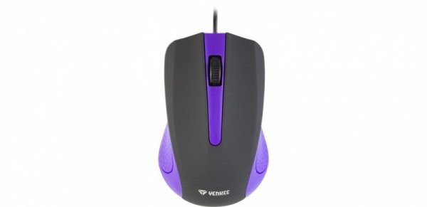 YENKEE Mysz przewodowa USB, 3 przyciski, gumowana powierzchnia