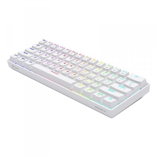 Savio Klawiatura mechaniczna Whiteout X2, Brown Outemu, Hot Swap