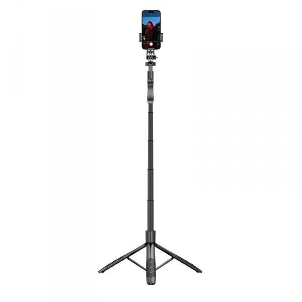 CRONG SelfieGo Ultra Aluminiowy selfie stick Bluetooth tripod (33-157,5cm)