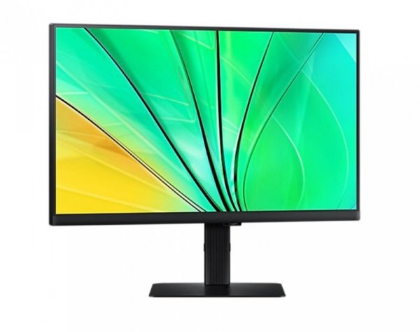 Samsung Monitor 24 cale ViewFinity S60D IPS 2560x1440 WQHD 16:9 1xHDMI 1xDP 3xUSB 3.0 5ms PinP/PbyP 100Hz HAS+PIV płaski 3YOn-Si