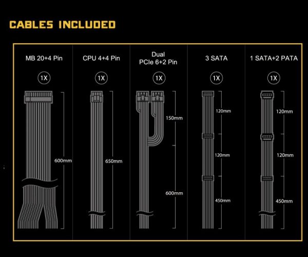 ASRock Zasilacz CL-650G 650W 80PLUS GOLD