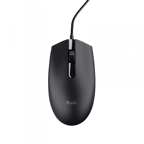 Trust Mysz przewodowa TM-101 eco czarna