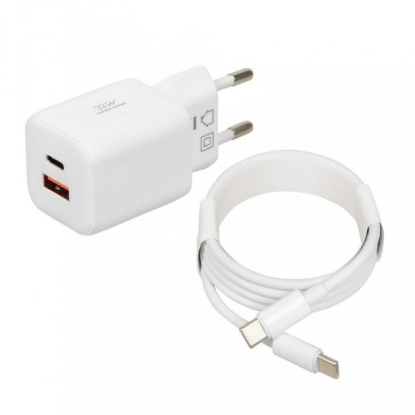 iBOX Ładowarka sieciowa C42W USB C 33W