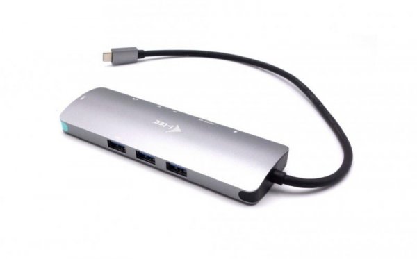 i-tec Zestaw Stacja dokująca USB-C Metal Nano 4K HDMI LAN z Power Delivery 100W + Ładowarka 100W