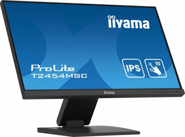 IIYAMA Monitor 24 cale T2454MSC-B2AG 10 PKT. POJ,IPS,HDMI,DP,FHD,300cd,4ms,  2x2W